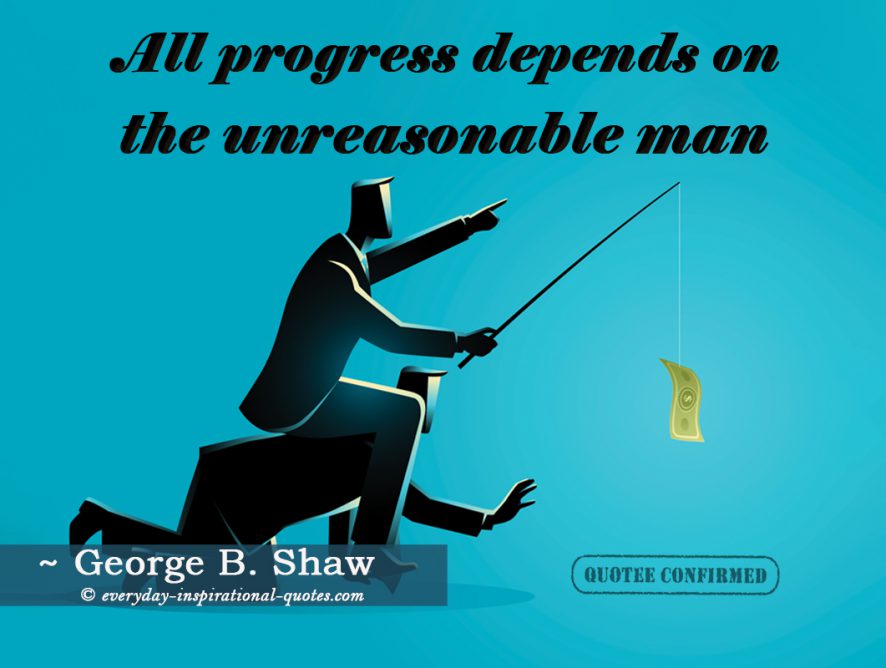 All Progress Depends on the Unreasonable Man
